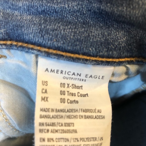 American Eagle 🦅 jeans 25/28 - Picture 7 of 10